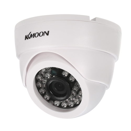 KKmoon 1080P AHD Dome CCTV Аналоговая камера 3,6-мм объектив 1 / 2,8 '' CMOS 2.0MP IR-CUT 24pcs ИК-светодиоды Ночное видение для домашней безопасности Система NTSC